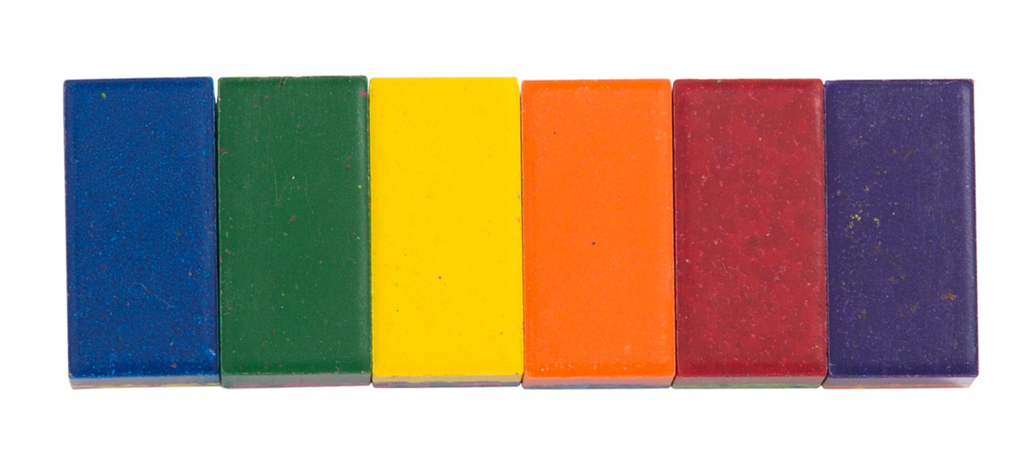 Boîte de 6 pierres de cire multicolores - Les Petites Merveilles