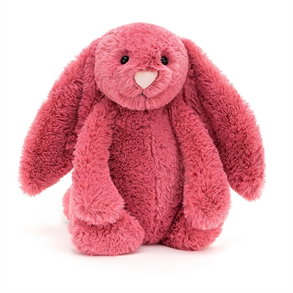 Bashful Cerise Bunny Medium   - 31 x 12 cm