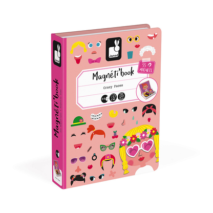 Magneti'book Crazy Faces Fille