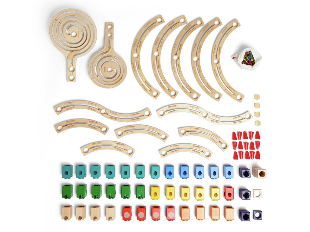 Quadrilla - The Ultimate 102 pièces + 100 billes - Le Cyclone