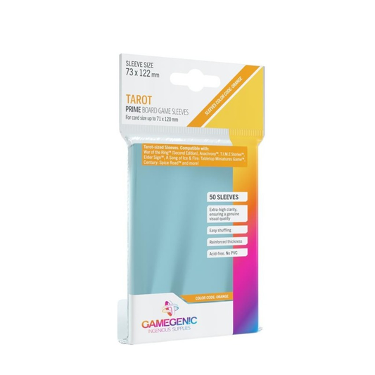 Gamegenic - 50 sleeves Prime 73x122 Tarot