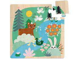 Coffret puzzles - 3x16 pcs - Animaux du monde