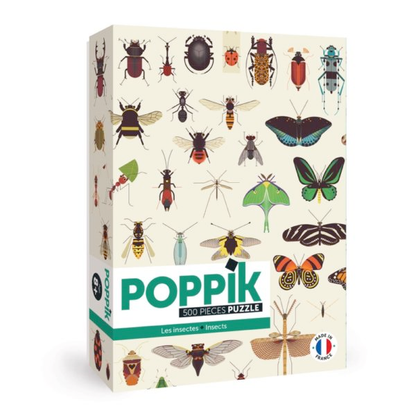 Puzzle 500 pièces - Les insectes