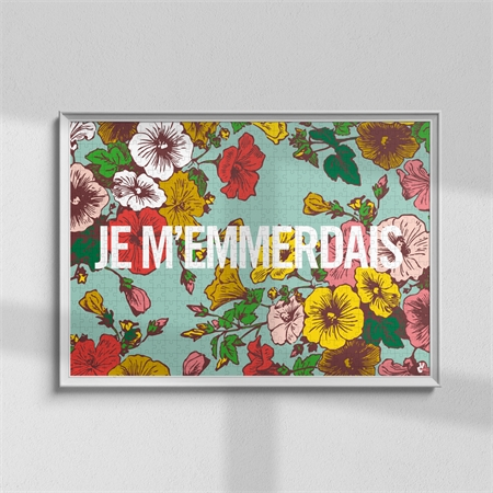 Je m'emmerdais - Puzzle 1000 pièces