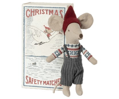 Christmas mouse in matchbox, Big brother