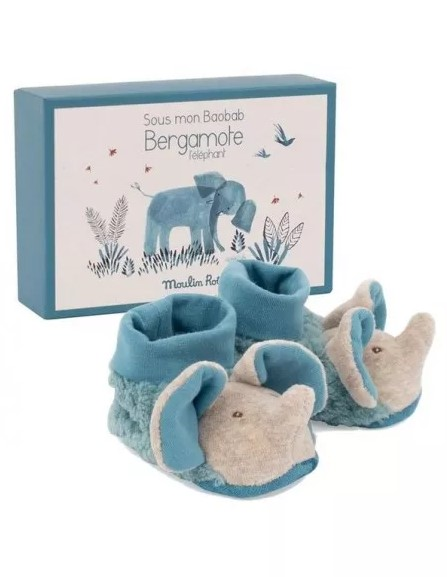 Chaussons elephant - Sous mon baobab