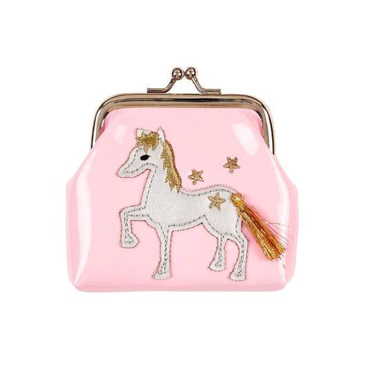 Porte Monnaie Marith cheval rose