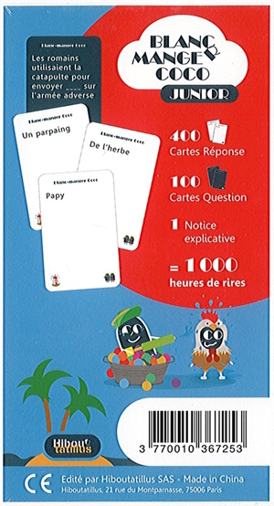 Blanc Manger Coco Junior - La poule mouillée
