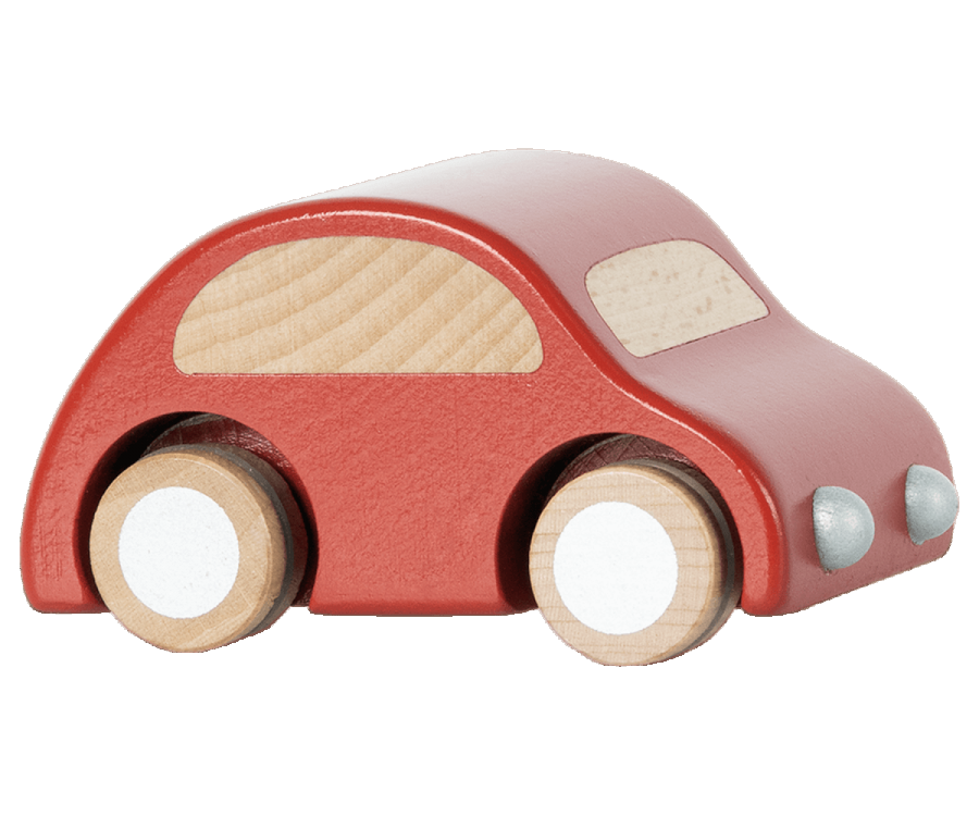 Wooden car - Red