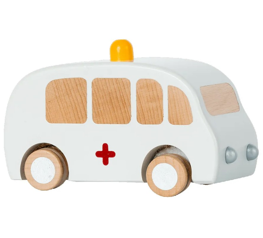 Wooden car - Ambulance