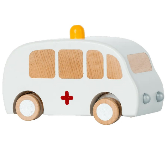 Wooden car - Ambulance