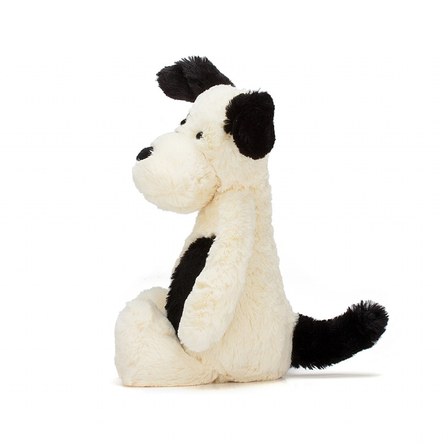 Bashful black & cream Puppy Small - 18 x 9 cm