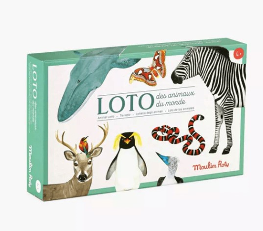 Loto des animaux Tout autour du monde