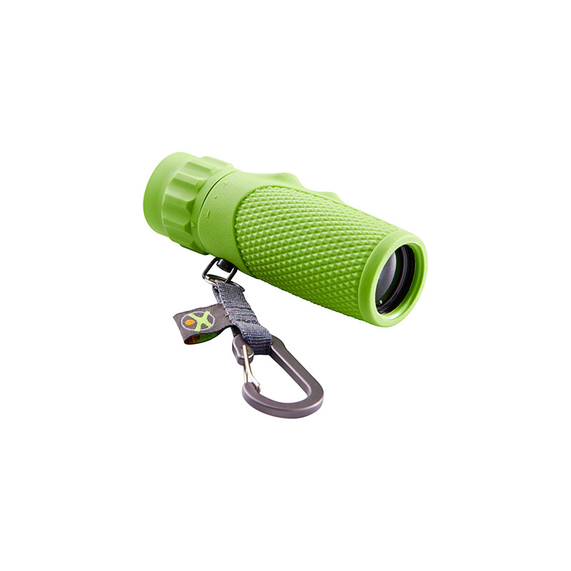 HABA Terra Kids – Mini Longue-Vue Grossissement X10 – Avec Mousqueton – Pour Petits Explorateurs – Observation Nature – Dès 5 Ans