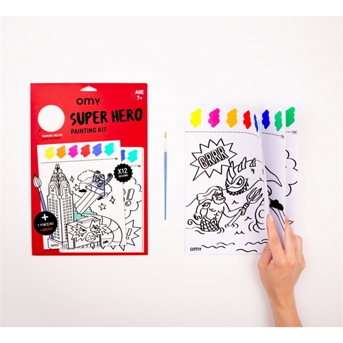 SUPER HERO  - PAINTING KIT