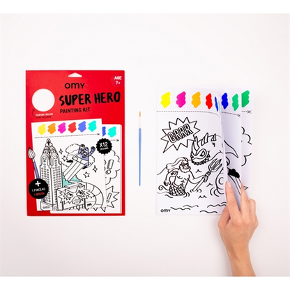 SUPER HERO  - PAINTING KIT