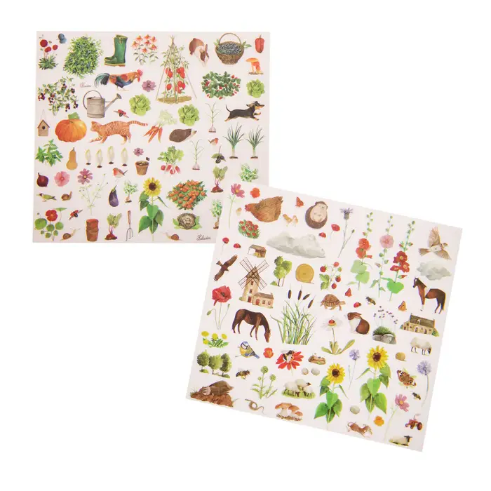 Décalcomanies le jardinier - le jardin du moulin