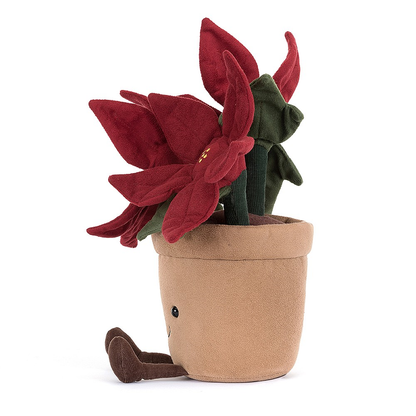 Amuseable Poinsettia - 25 x 10 cm