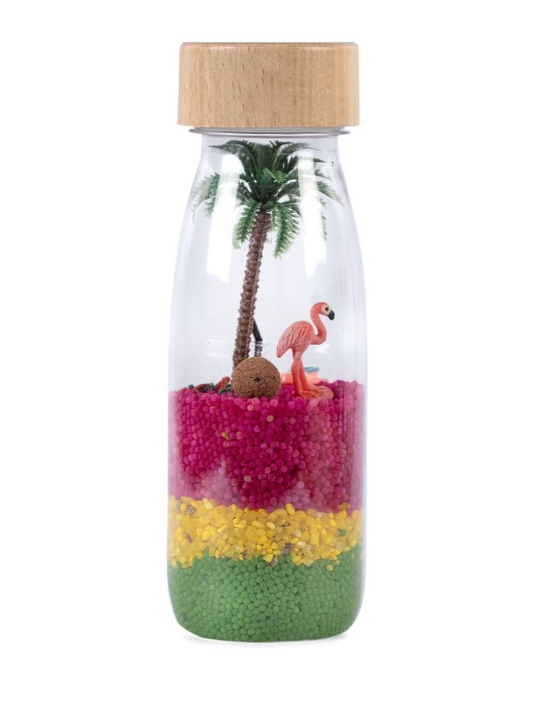 PETIT BOUM SOUND BOTTLE FLAMINGO