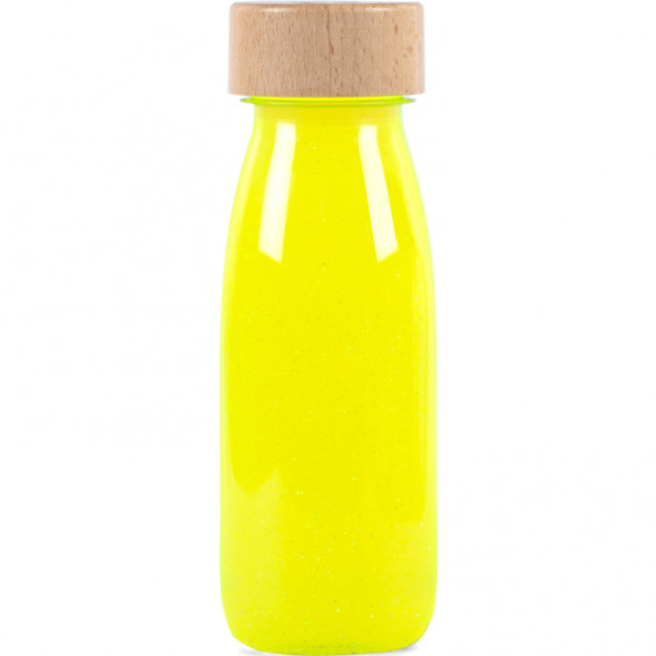 PETIT BOUM FLOAT BOTTLE jaune fluo