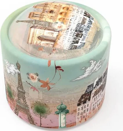 Boite à musique visuelle bulle - Paris- La vie en rose
