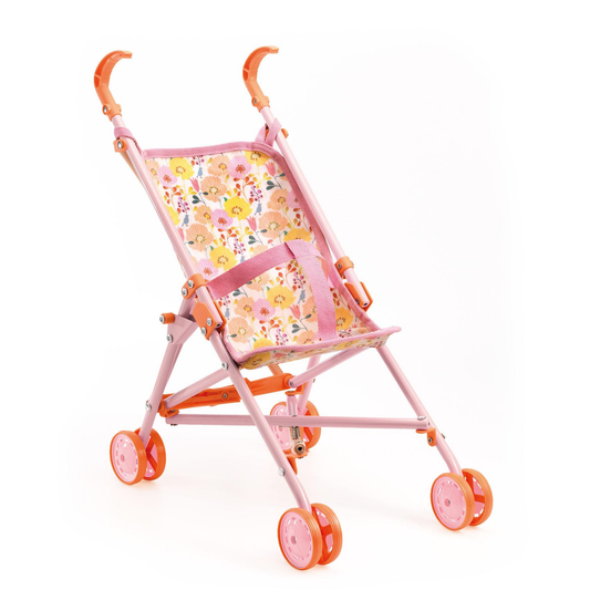 Poussette flowers 54cm - Pomea