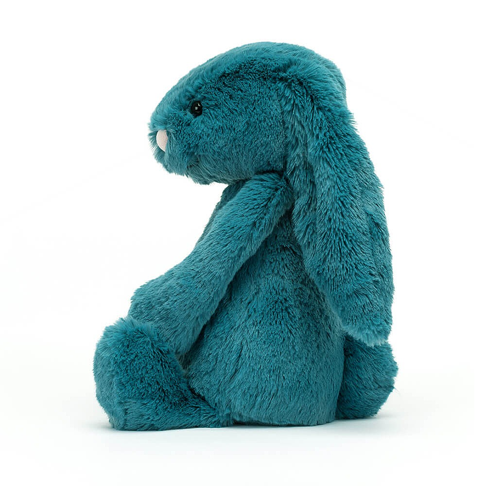 Bashful Mineral Blue Bunny Medium - 31 x 12 cm