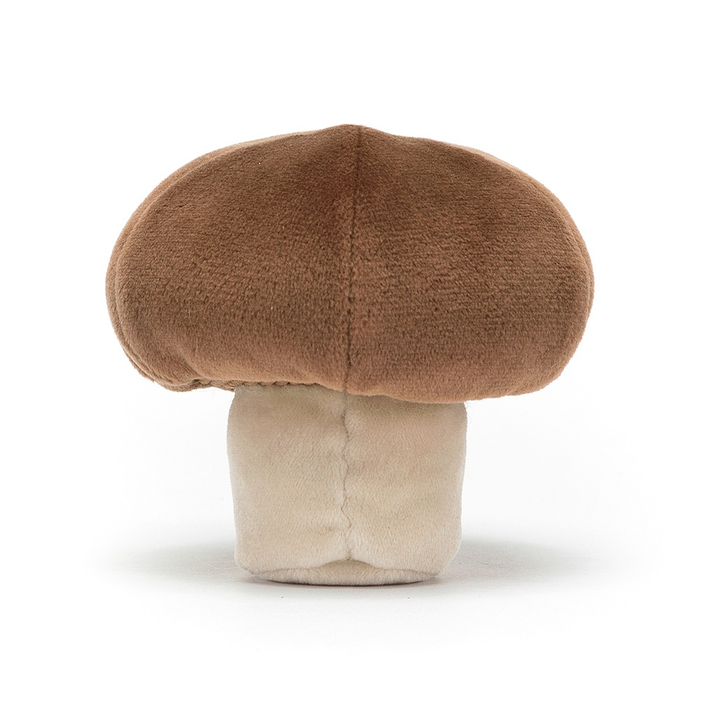 Vivacious Vegetable Mushroom - 8 x 8 cm