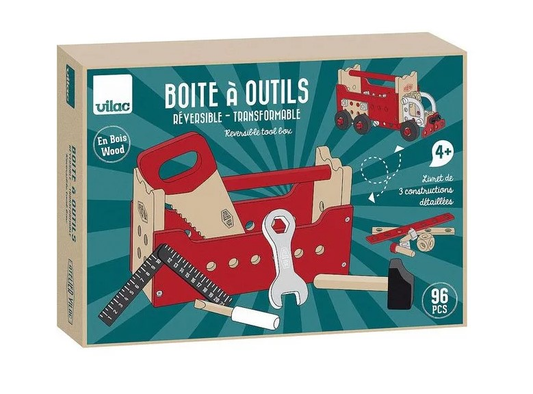 Boite à outils réversible Atelier Vilac