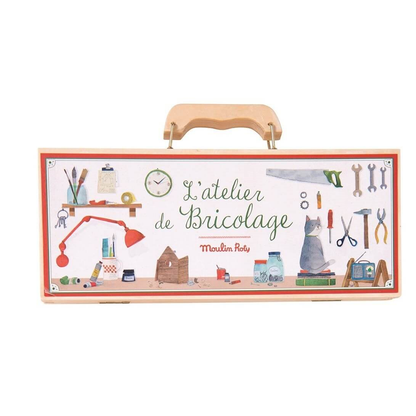 Petite valise bricolage (6 outils)- Les jouets d'hier