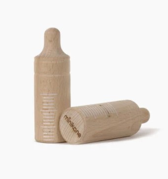 Biberon 10 cm en bois gradué Boddy