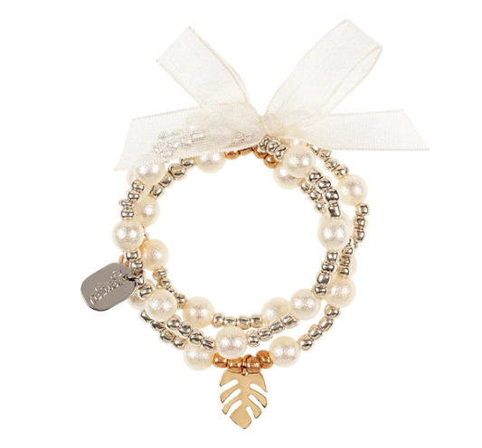 Bracelet Nessa blanc cassé (1 pc)