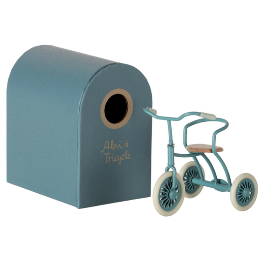 ABRI A TRICYCLE, MOUSE - PETROL BLUE