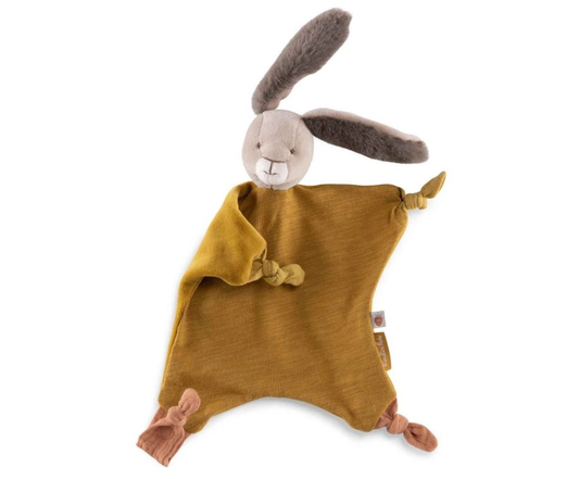 Doudou Lapin ocre - Trois petits lapins