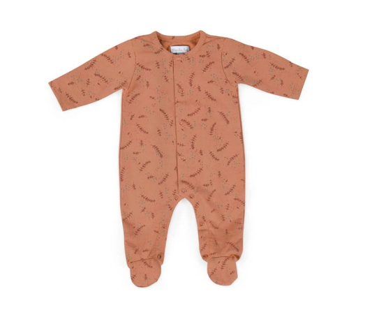 Pyjama 6 mois jersey argile - Trois petits lapins