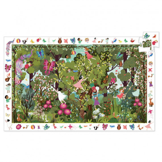 Jeux au jardin - 100 pcs - Puzzle Observation