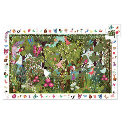 Jeux au jardin - 100 pcs - Puzzle Observation