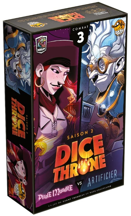 Dice Throne S2 - Artificier vs pirate maudite