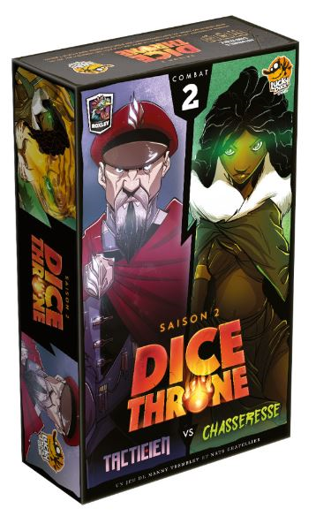 Dice Throne S2 - Tacticien vs Chasseresse