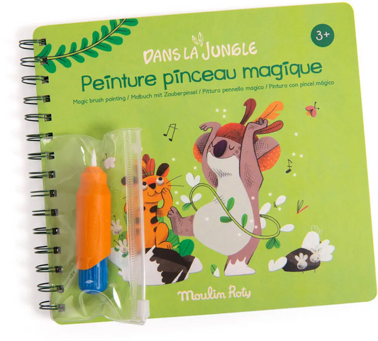 Peinture pinceau magique - Dans la Jungle
