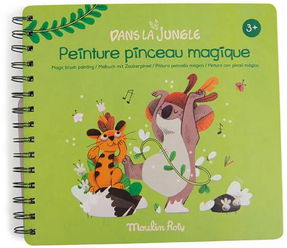 Peinture pinceau magique - Dans la Jungle