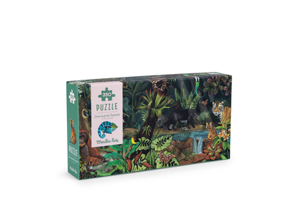 Puzzle Dans la forêt tropicale (350 pièces) - Tout autour du monde