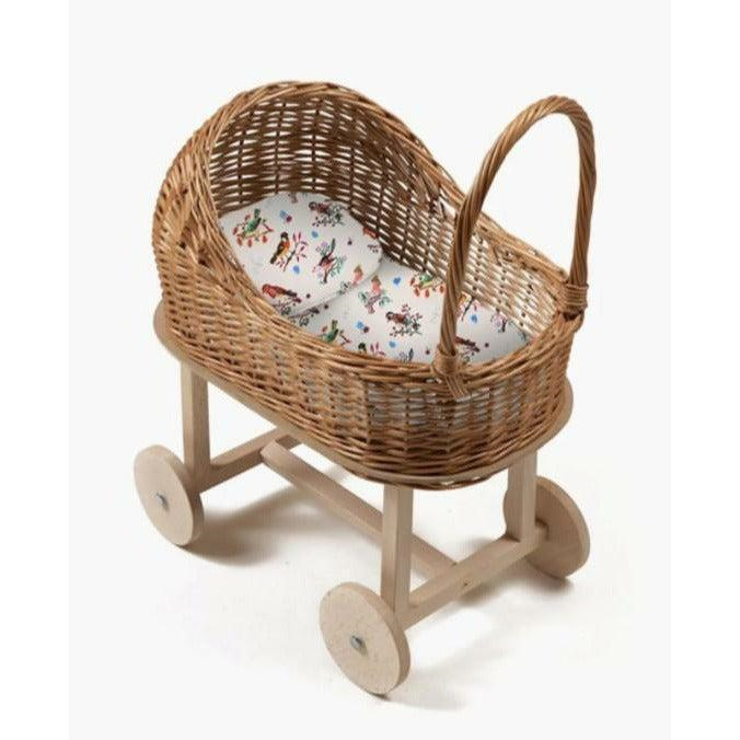 Landau en bois & osier Elliot «Litle Bird »