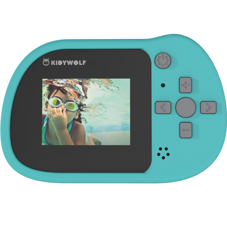 Appareil photo étanche KIDYCAM cyan