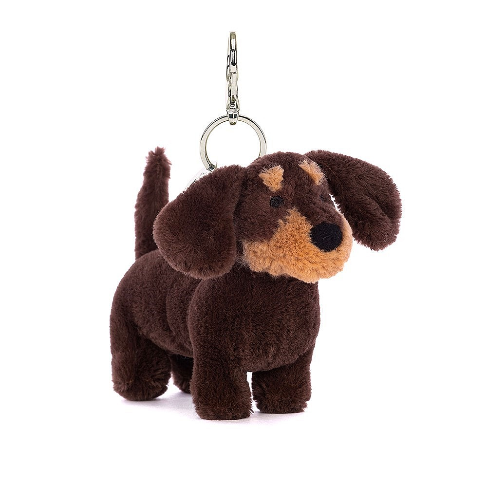 Otto Sausage Dog Bag Charm - 11 x 4 cm