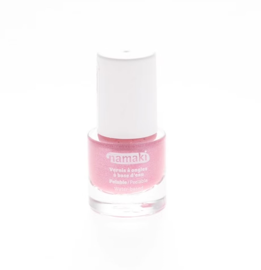 Vernis base eau 22 - Rose Pailleté