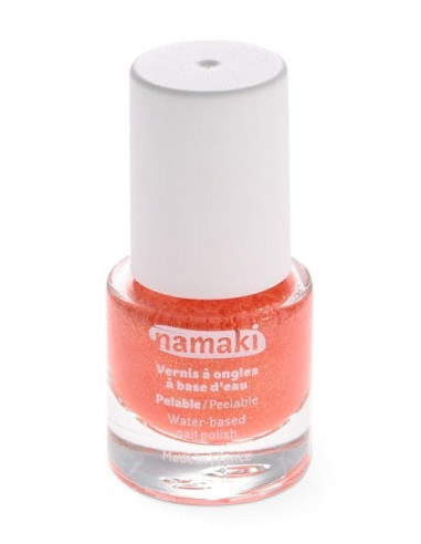 Vernis base eau 24 - Corail Pailleté