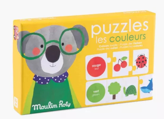 Puzzles les couleurs Les Popipop