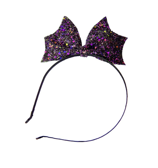 Bat Bow Headband