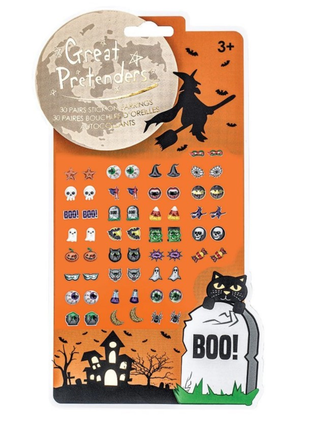 Halloween Sticker Earrings (30 pairs)